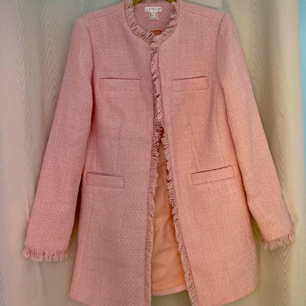 Venus pink tweed jacket, in excellent condition